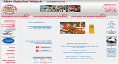 Desktop Screenshot of alterbahnhofmalsch.de